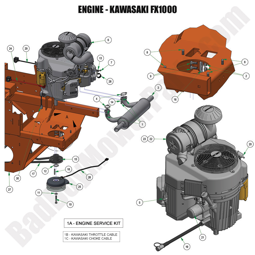 2024 Rebel & Rebel X - Engine - Kawasaki FX1000